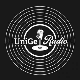 Logo UniGe Radio scuro footer