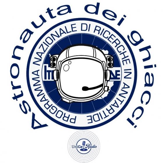 logo astronauta dei ghiacci